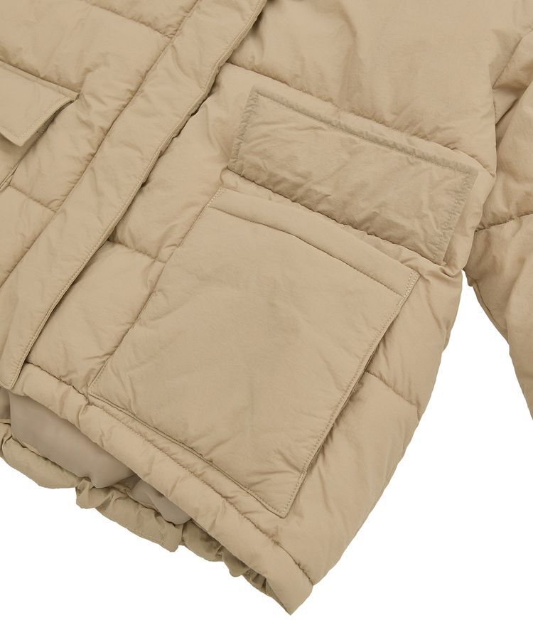 Green Parks「ライトファイバーフーディブルゾン」|ブルゾン・スタジャン|