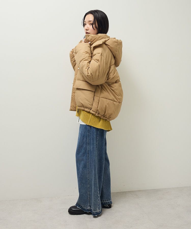 Green Parks「ライトファイバーフーディブルゾン」|ブルゾン・スタジャン|