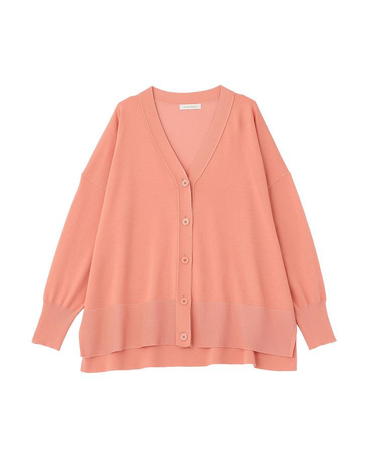 Green Parks「ここちニットVネックカーディガン」|カーディガン|