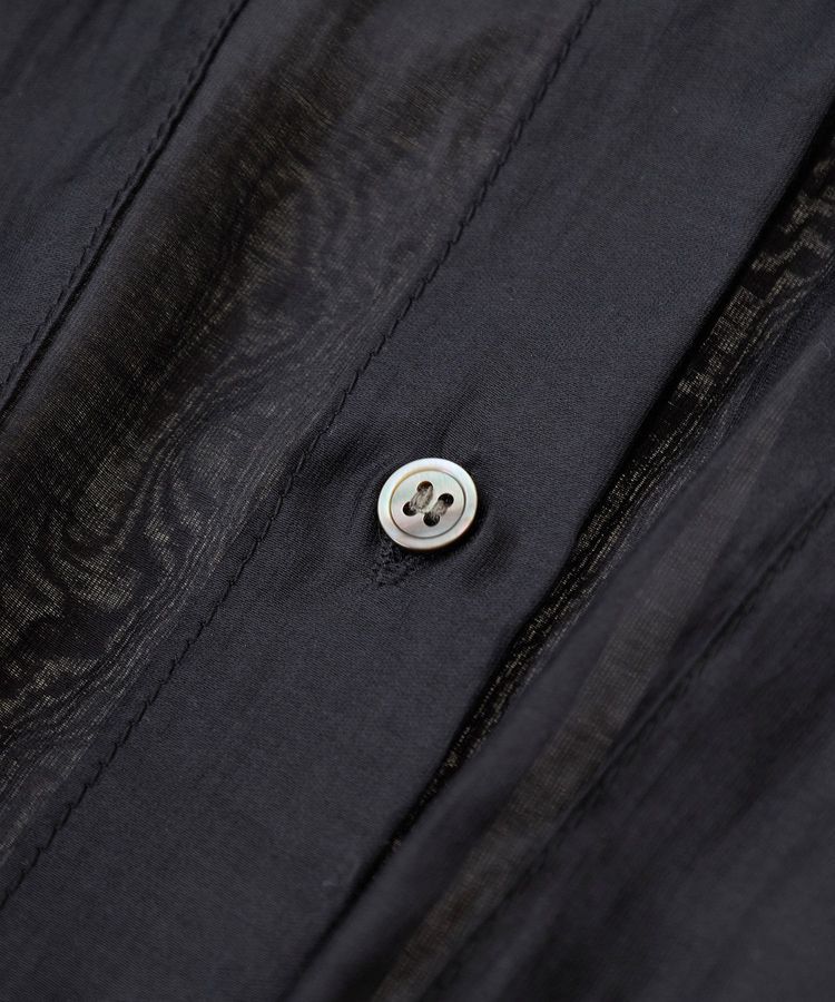 YECCA VECCA「【2点SET】シアーシャツ&times;Aラインキャミワンピース」|ワンピース|