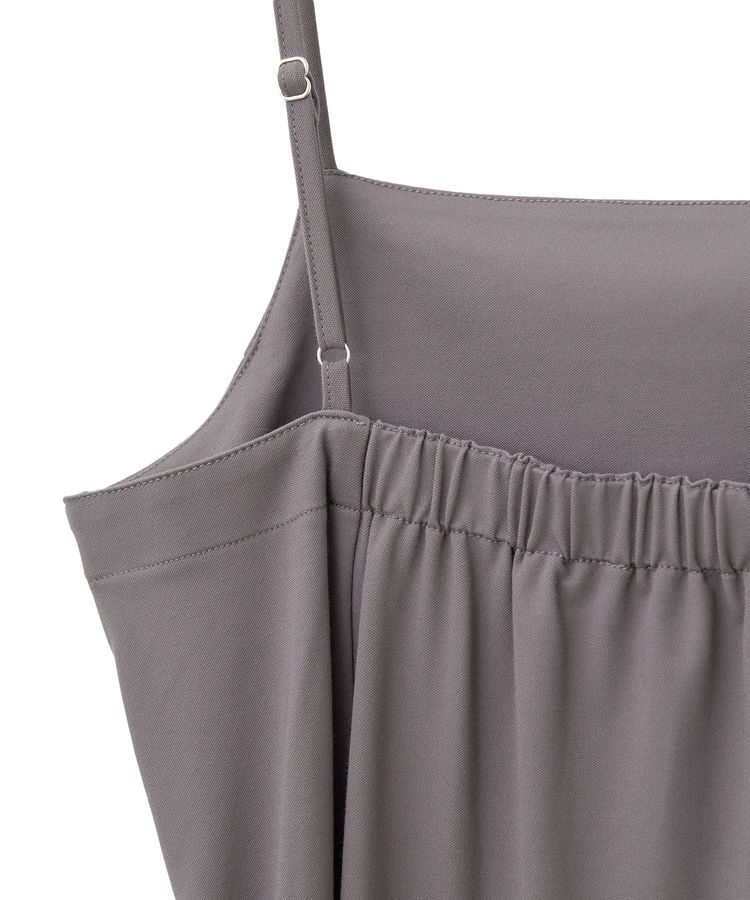 YECCA VECCA「【2点SET】シアーシャツ&times;Aラインキャミワンピース」|ワンピース|