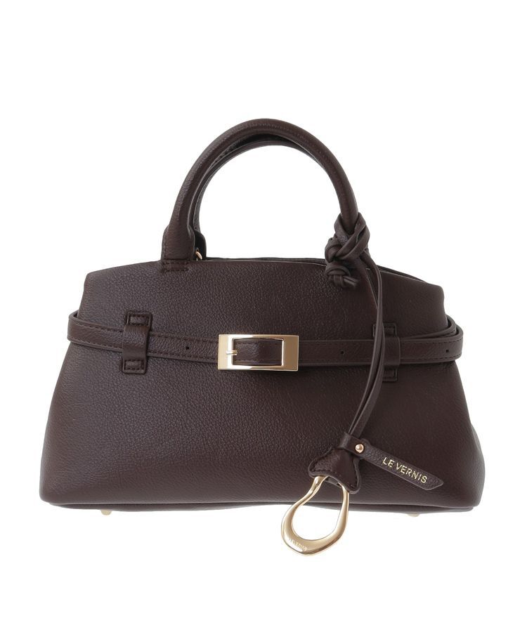 YECCA VECCA「【LE VERNIS】Poire Charm bag」|ハンドバッグ|