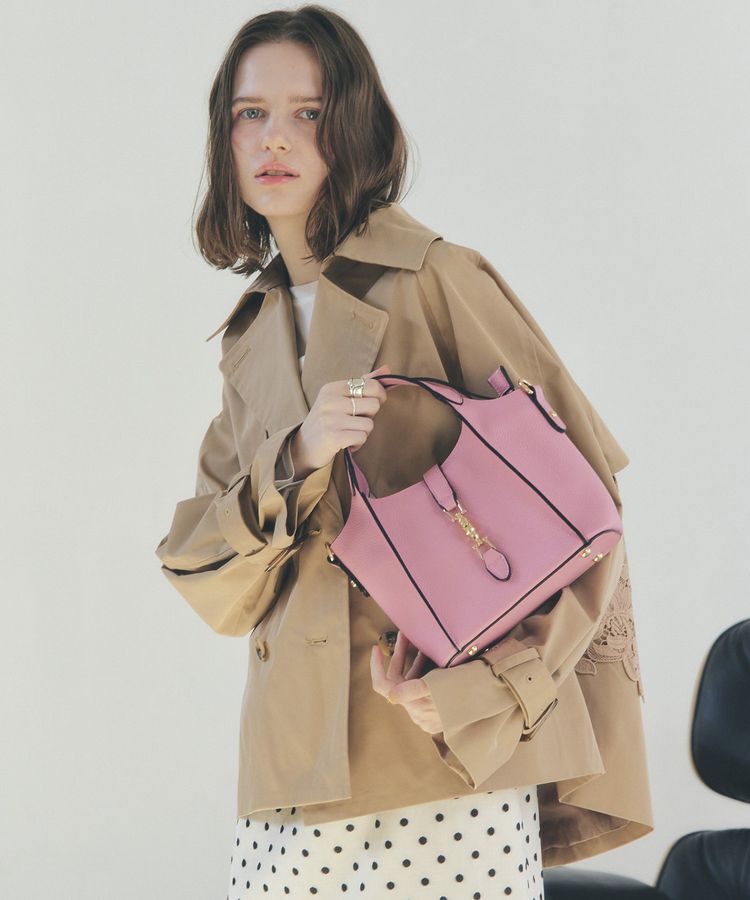YECCA VECCA「4wayミニバッグ」|ハンドバッグ|Pink