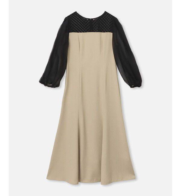 allureville「シアーコンビネーションワンピース」|ワンピース|