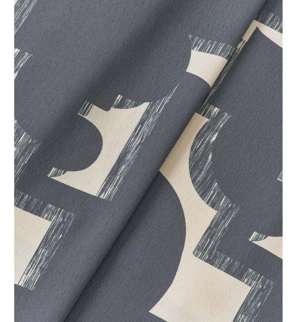 allureville「モダンジオメトリックプリントワンピース」|ワンピース|