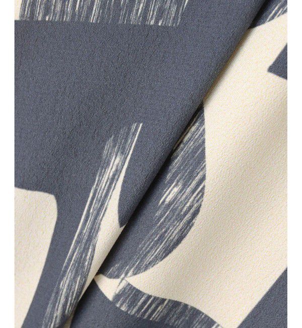 allureville「モダンジオメトリックプリントワンピース」|ワンピース|