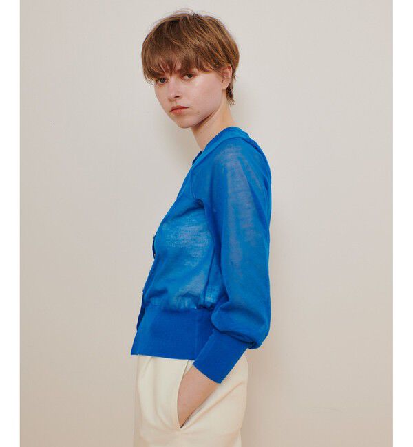 allureville「シアーラミーカーディガン」|カーディガン|