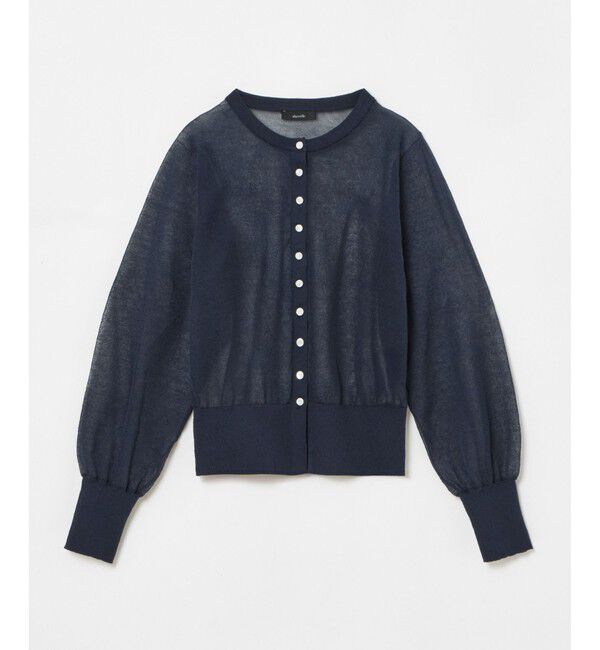 allureville「シアーラミーカーディガン」|カーディガン|