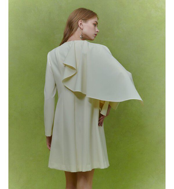 LOULOU WILLOUGHBY「【LOULOU WILLOUGHBY】2WAYケープワンピース」|ワンピース|