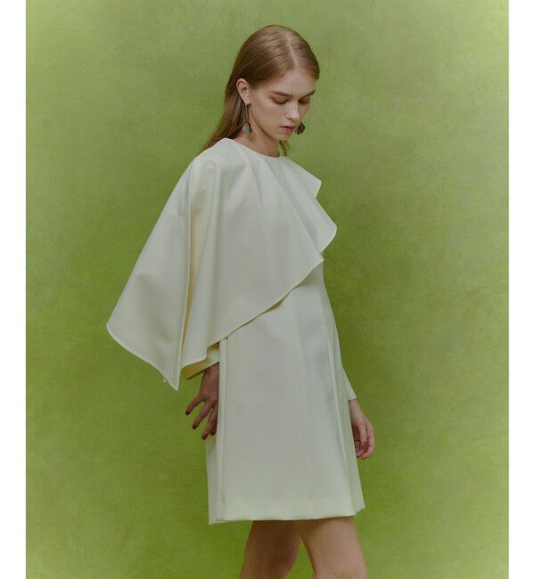 LOULOU WILLOUGHBY「【LOULOU WILLOUGHBY】2WAYケープワンピース」|ワンピース|