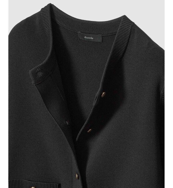 allureville「ポケットクルーカーディガン」|カーディガン|