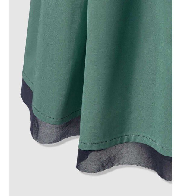 LOULOU WILLOUGHBY「【LOULOU WILLOUGHBY】メモリーツイルティアードシャツワンピース」|ワンピース|