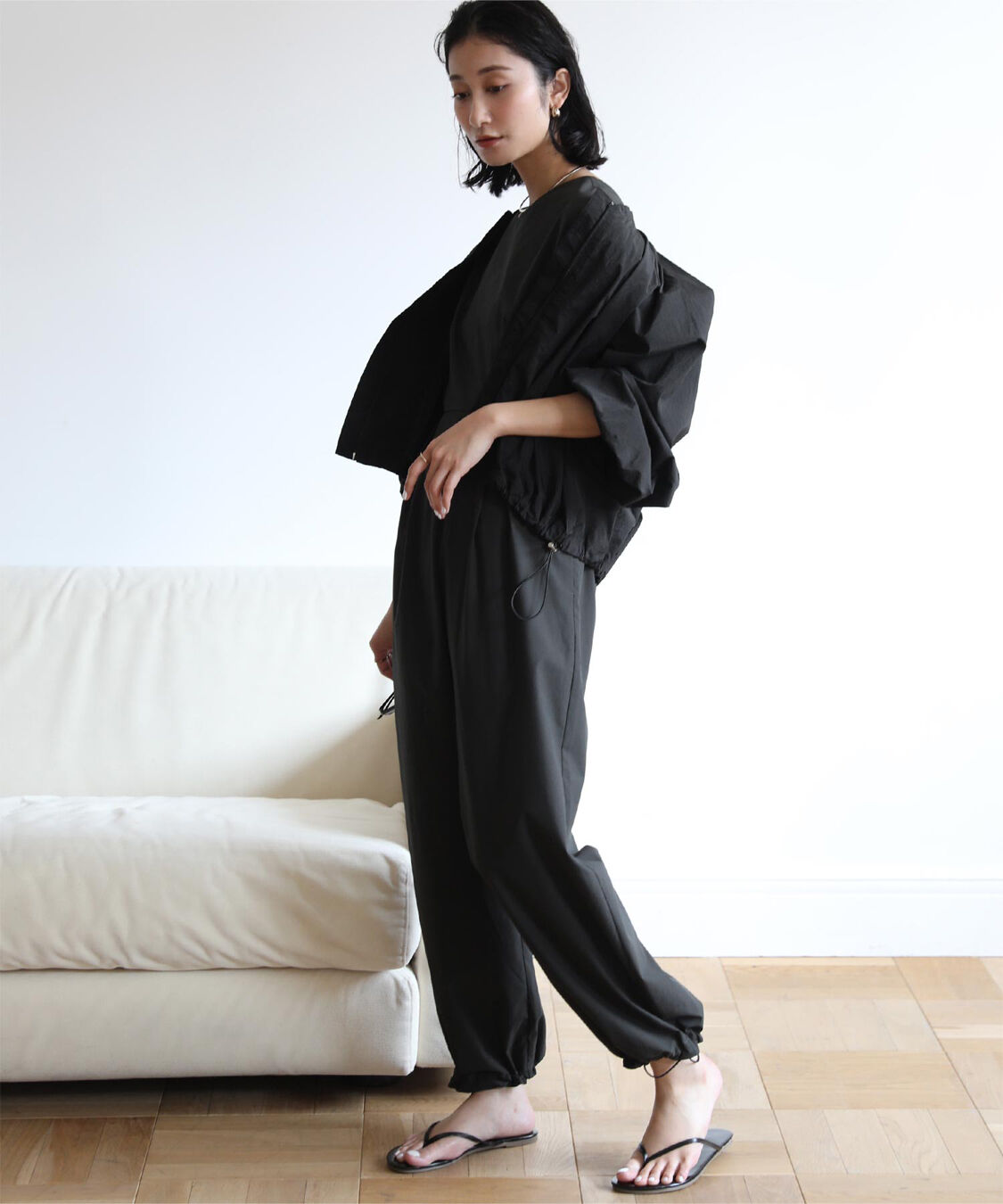 ur's「ドローストリングブルゾン/ラッシュガード」|ブルゾン・スタジャン|