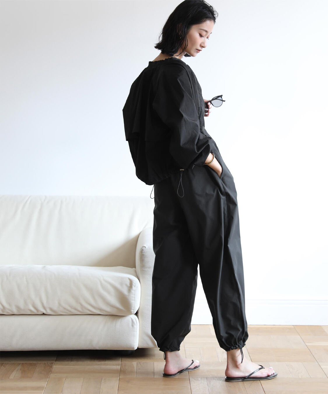 ur's「ドローストリングブルゾン/ラッシュガード」|ブルゾン・スタジャン|