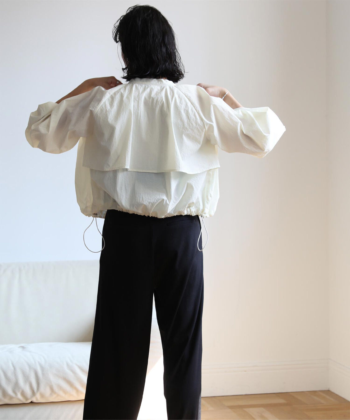 ur's「ドローストリングブルゾン/ラッシュガード」|ブルゾン・スタジャン|