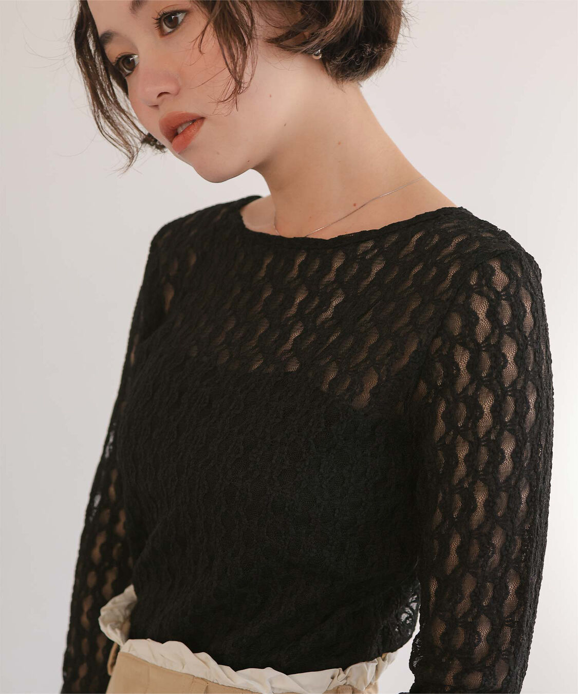 titivate「前後2wayアソートカットカーディガン」|カーディガン|