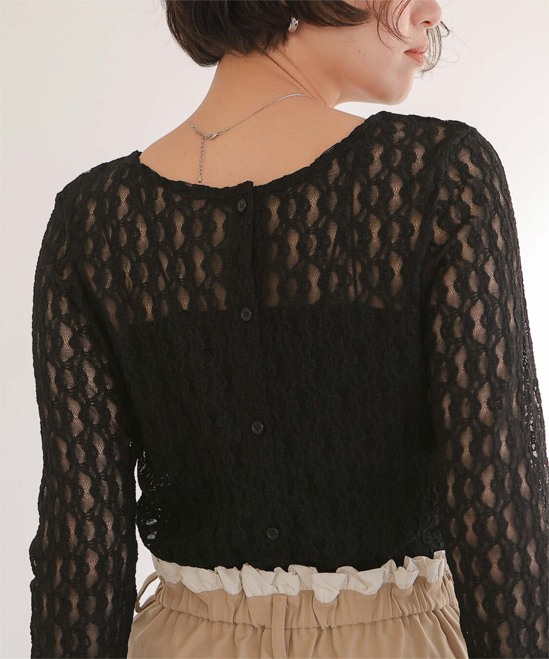 titivate「前後2wayアソートカットカーディガン」|カーディガン|