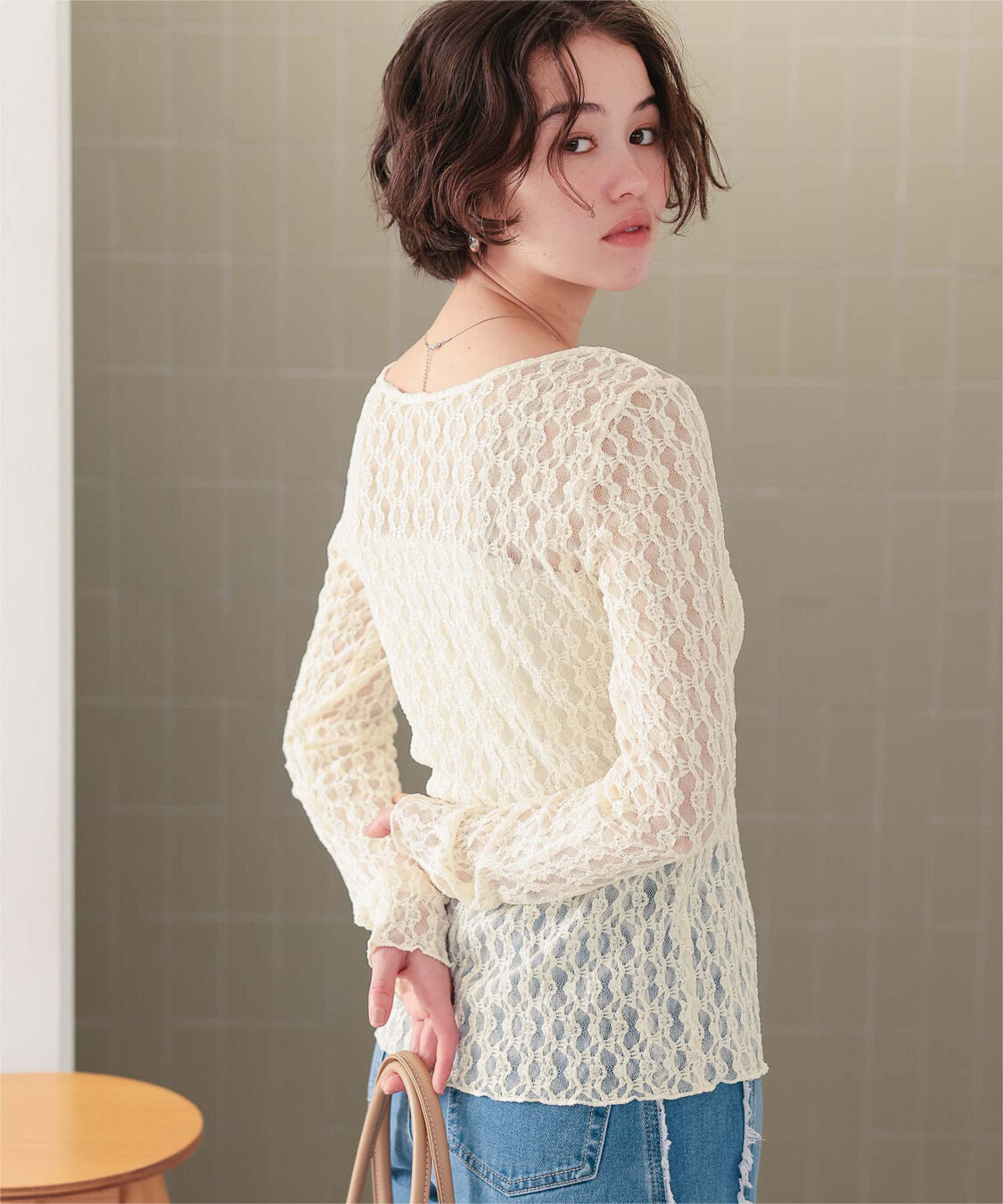 titivate「前後2wayアソートカットカーディガン」|カーディガン|