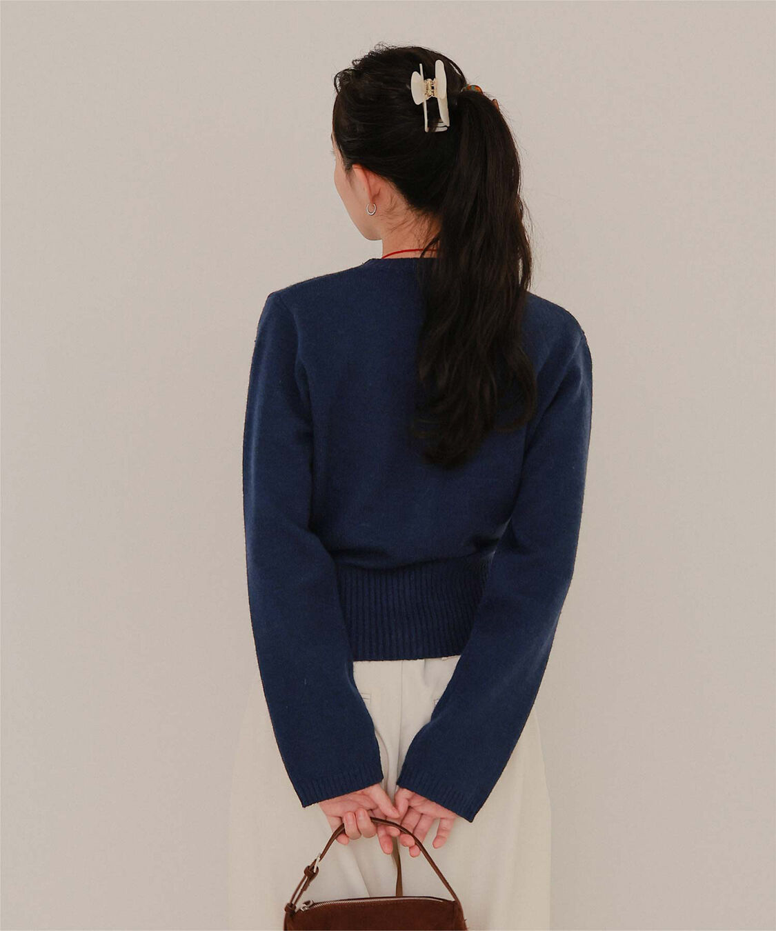 miette「メニーボタンニットカーディガン」|ニット・セーター|