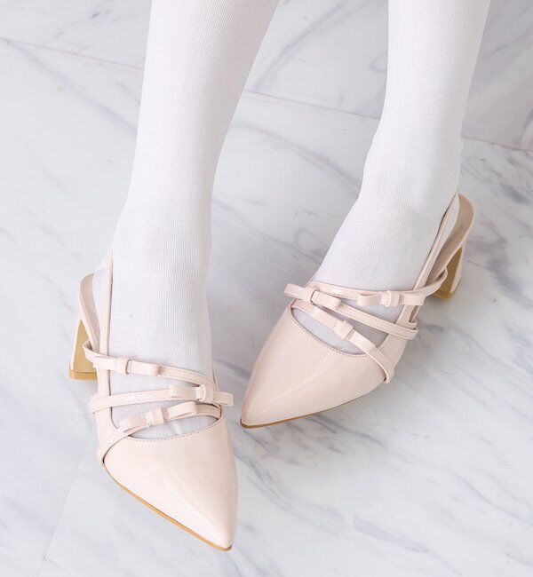  「リボンヒールミュール」|その他|