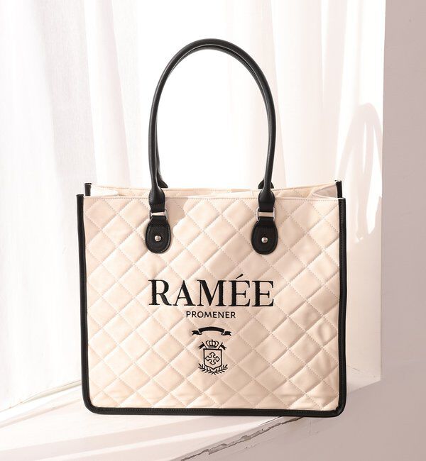  「【WEB限定リバイバル】ロゴ刺しゅう入りキルティングトートバッグ」|ショルダー・メッセンジャー|