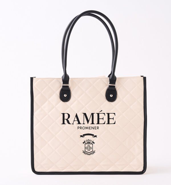  「【WEB限定リバイバル】ロゴ刺しゅう入りキルティングトートバッグ」|ショルダー・メッセンジャー|