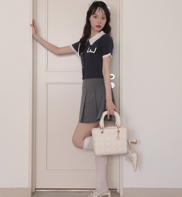  「チャーム付きキルティングミニトートバッグ」|ショルダー・メッセンジャー|