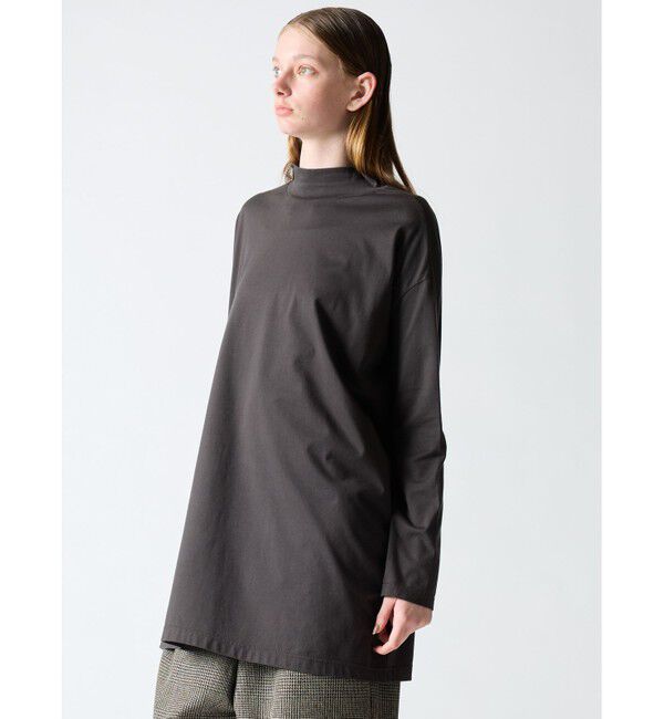 mizuiro ind「mizuiro ind ハイネックワイドチュニック」|ワンピース|