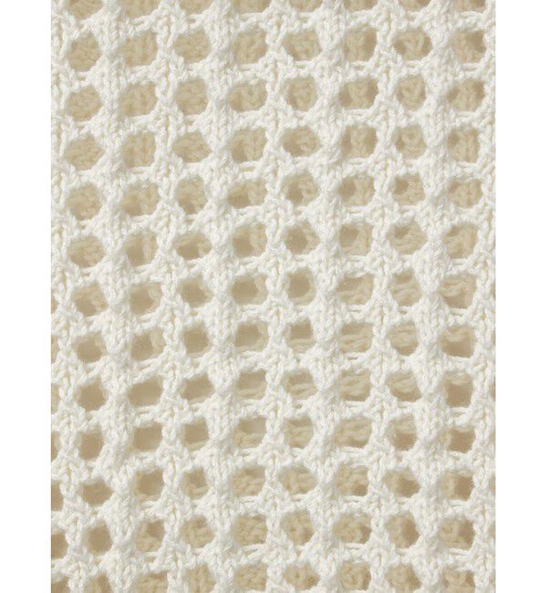 MidiUmi「MidiUmi メッシュニットジップカーディガン」|カーディガン|