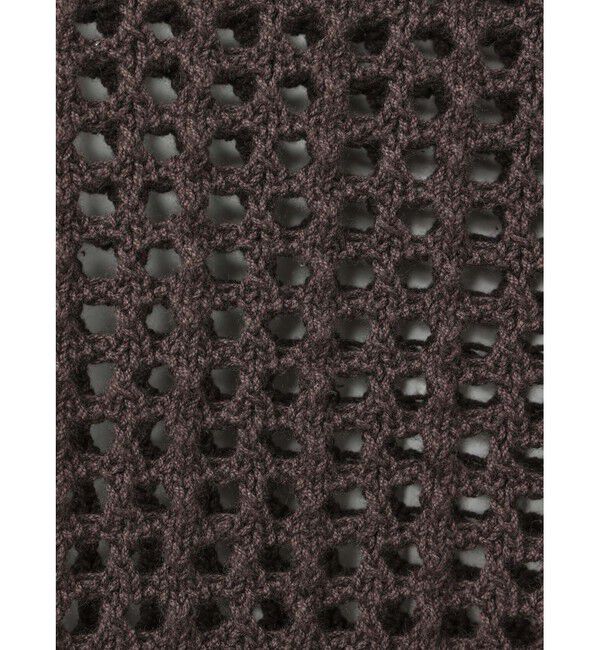 MidiUmi「MidiUmi メッシュニットジップカーディガン」|カーディガン|