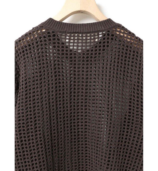 MidiUmi「MidiUmi メッシュニットジップカーディガン」|カーディガン|