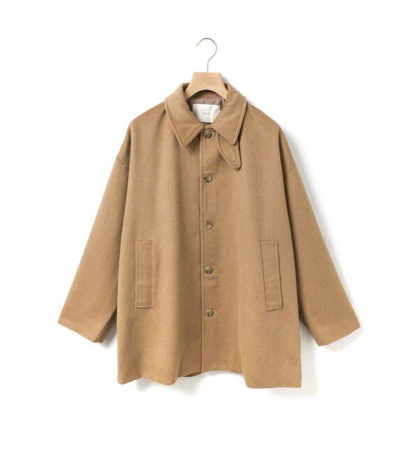 MidiUmi「MidiUmi ステンカラーミドルコート」|その他|キャメル