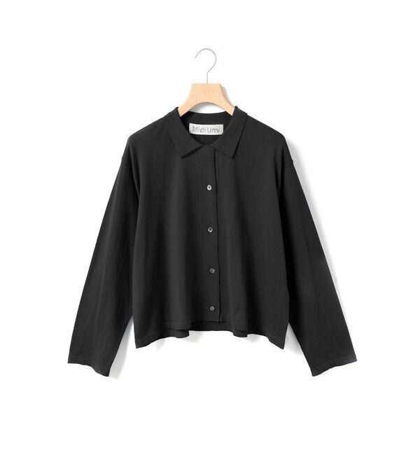 MidiUmi「MidiUmi ニットシャツカーディガン」|カーディガン|