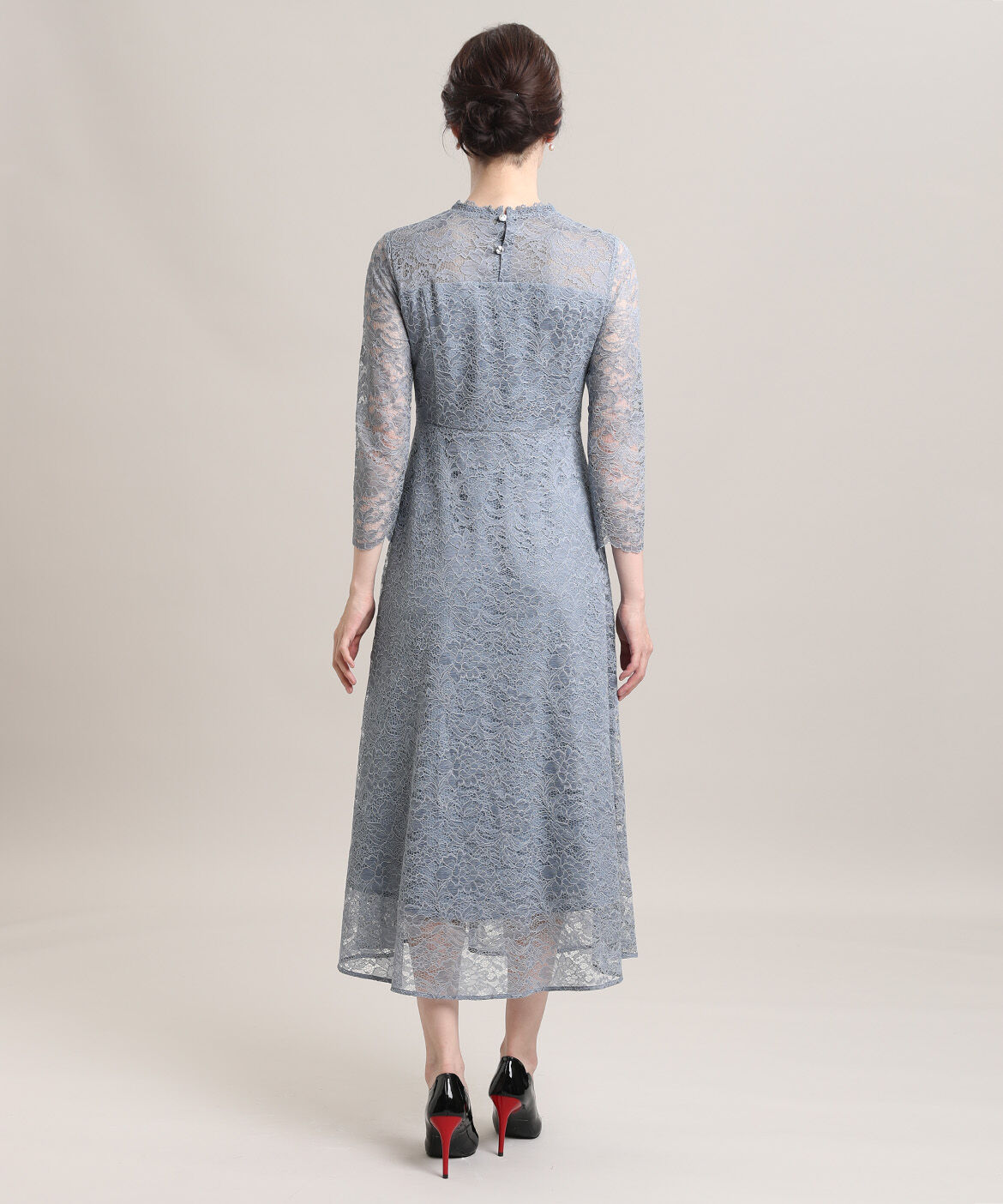 Maglie le cassetto「《Maglie White》ラッセルレースロングドレス」|ワンピース|