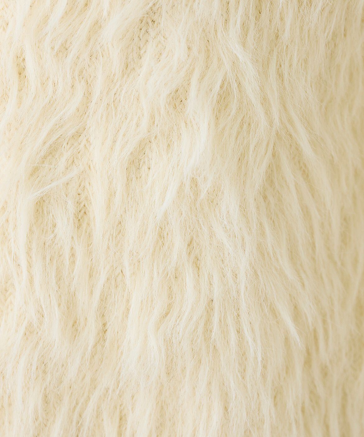 INED「Vネックファーカーディガン《YVON》」|カーディガン|