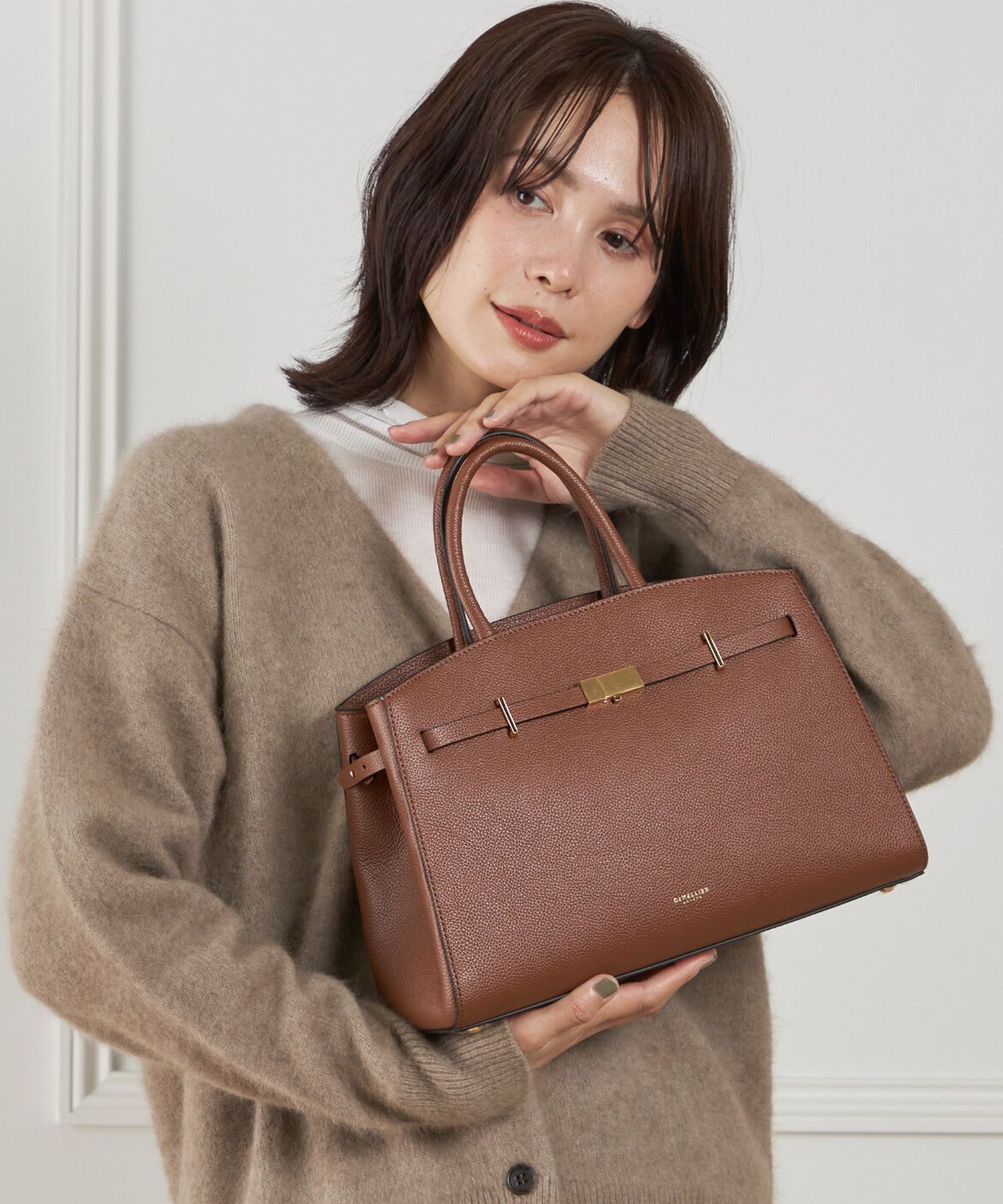 FAVORITE SUKINAMONO「The Midi Hudson  ハンドバッグ《DEMELLIER》」|ハンドバッグ|