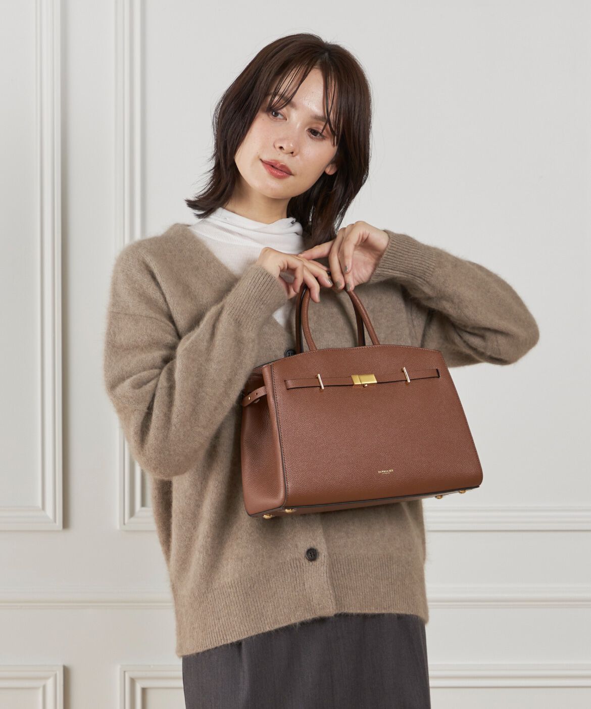 FAVORITE SUKINAMONO「The Midi Hudson  ハンドバッグ《DEMELLIER》」|ハンドバッグ|