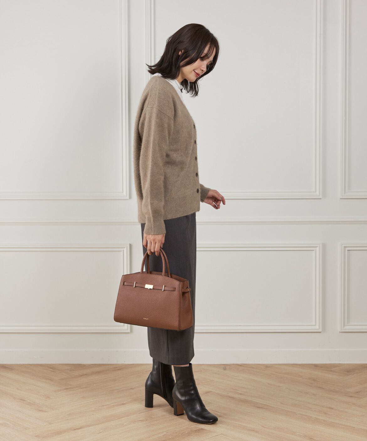 FAVORITE SUKINAMONO「The Midi Hudson  ハンドバッグ《DEMELLIER》」|ハンドバッグ|