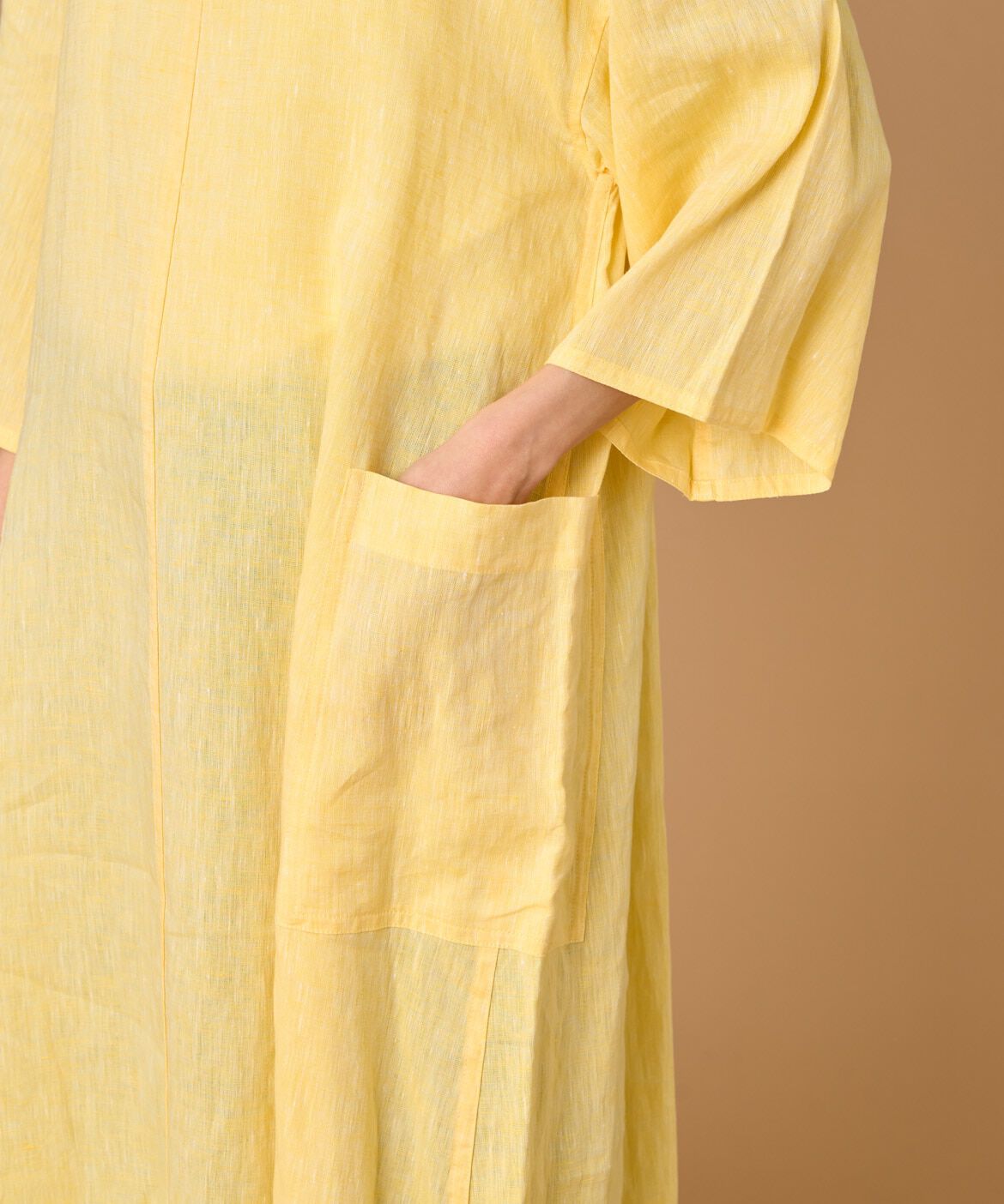 INED「TICCA リネン半袖ワンピース TBBS-313」|その他|