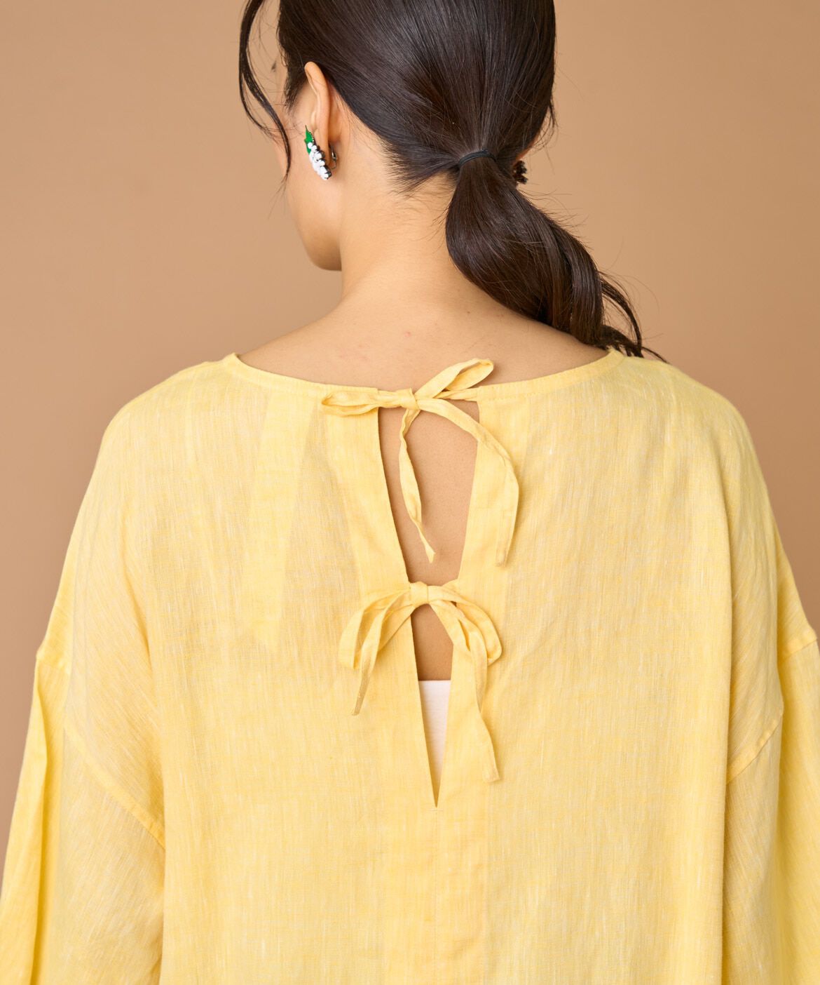 INED「TICCA リネン半袖ワンピース TBBS-313」|その他|