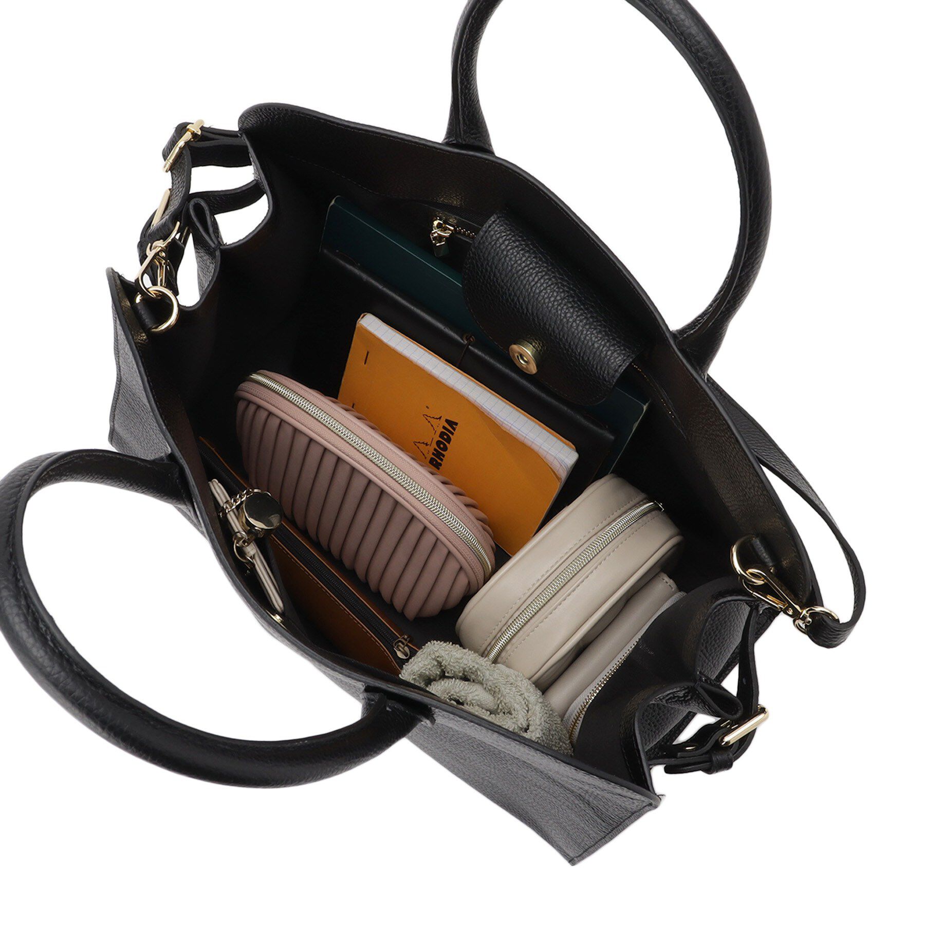 DRESSTERIOR「MILOS（ミロス）サイドベルト付きトートバッグ」|トートバッグ|