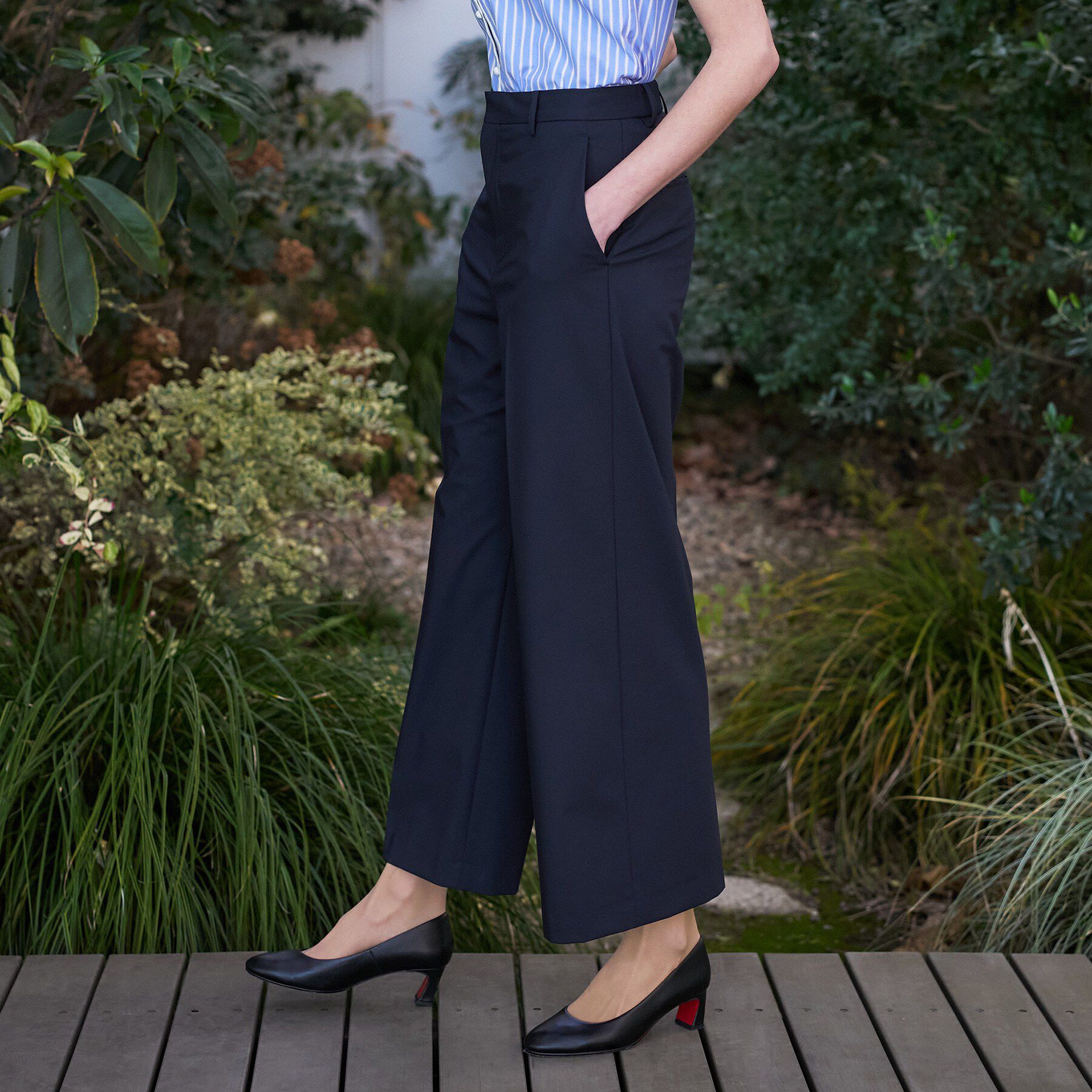 DRESSTERIOR「2WAYストレッチワイドパンツ」|その他|