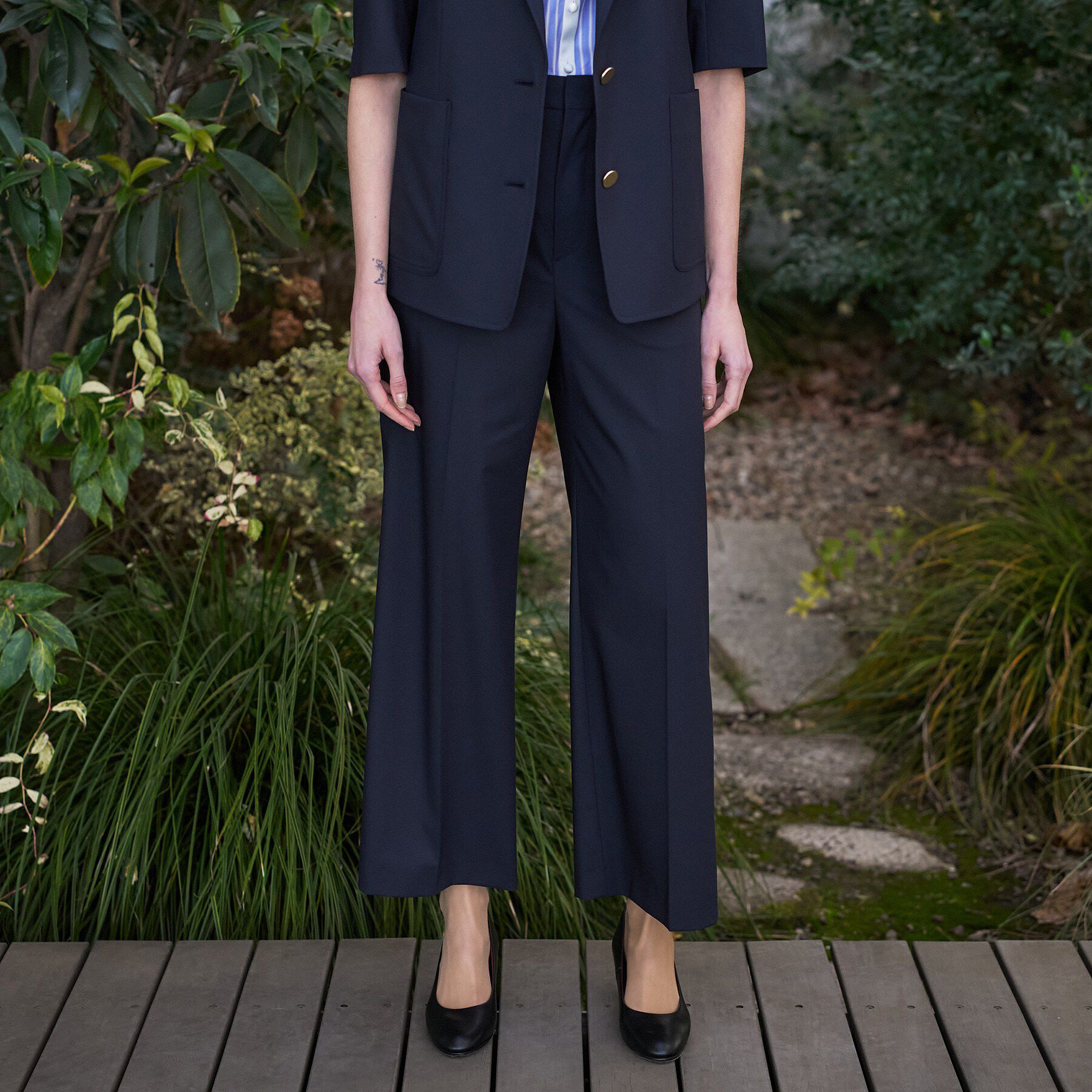 DRESSTERIOR「2WAYストレッチワイドパンツ」|その他|