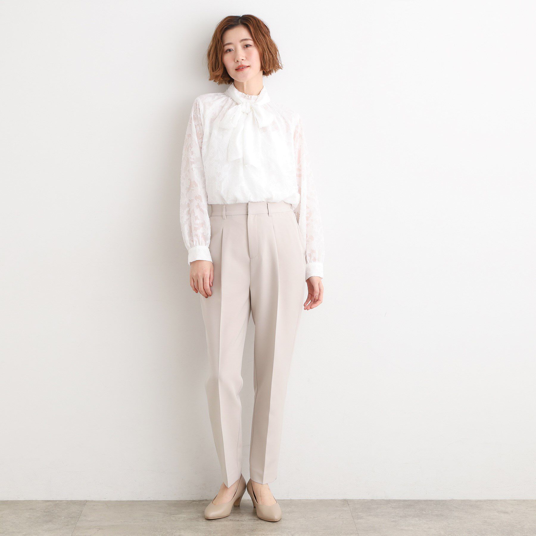 grove「【マルチWAY】アソートボウタイブラウス【手洗いOK】」|シャツ・ブラウス|