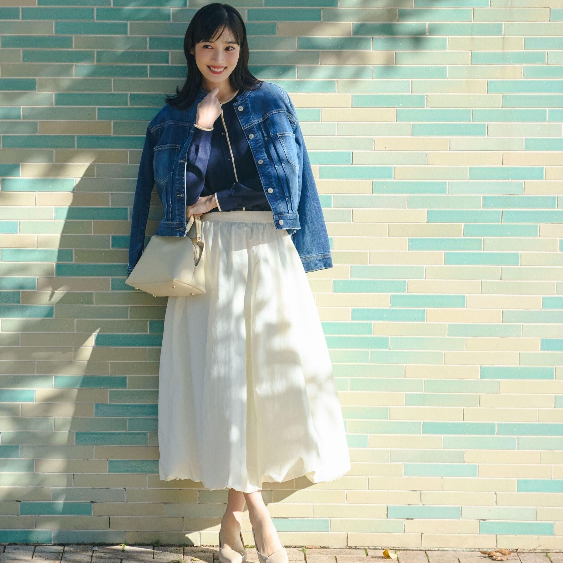 grove「軽やかに揺れて、旬のムードを纏う エスカルゴバルーンスカート」|スカート|