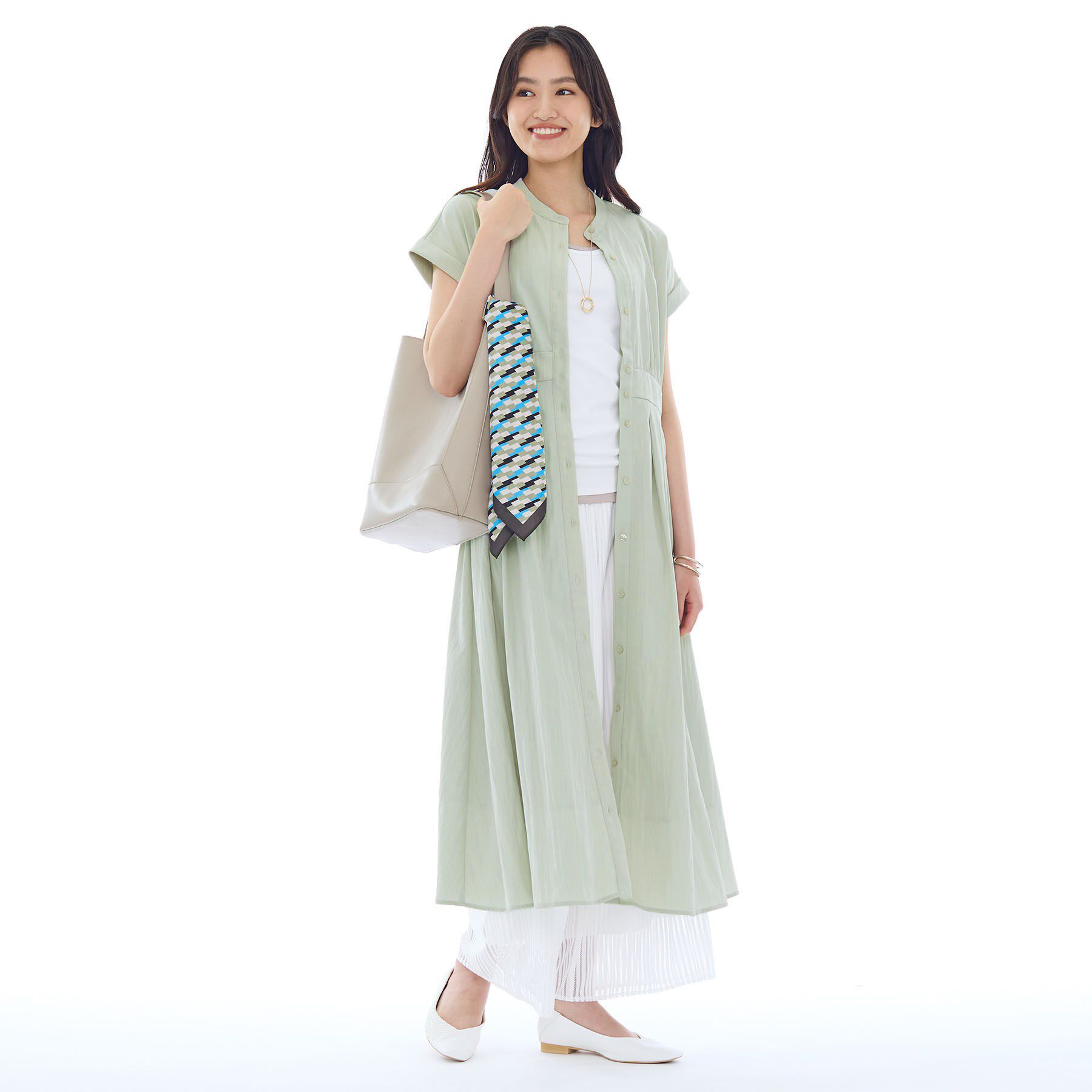 INDIVI「フレアワンピース」|ワンピース|