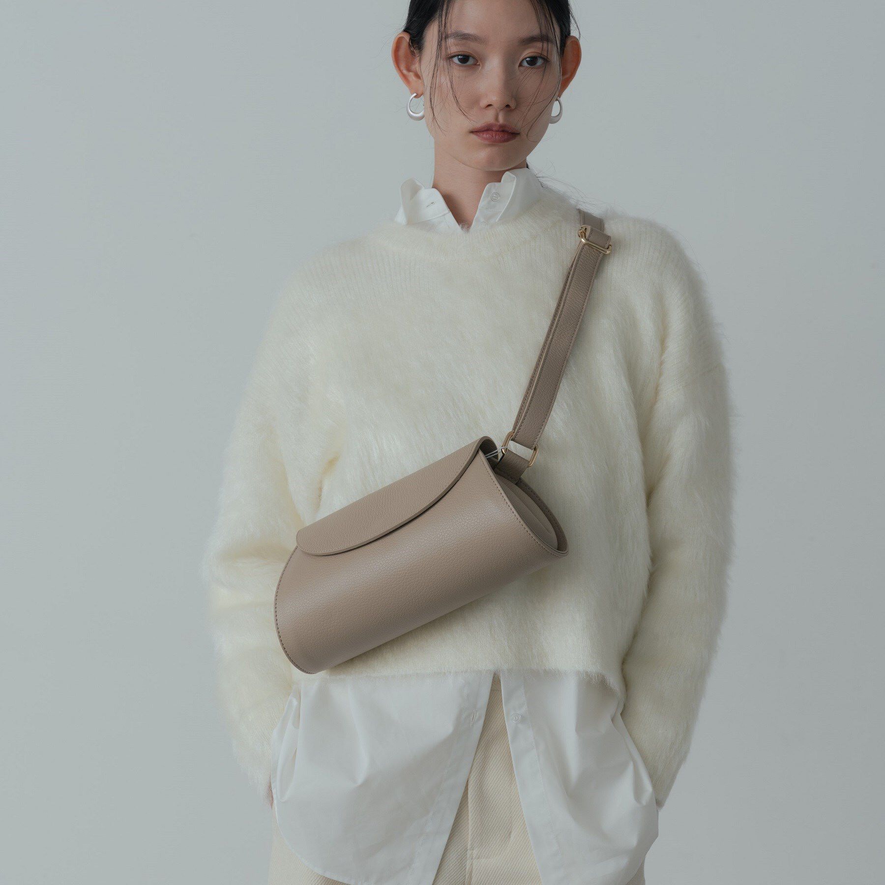 GALLEST「レザーフラップショルダーバッグ」|ショルダー・メッセンジャー|