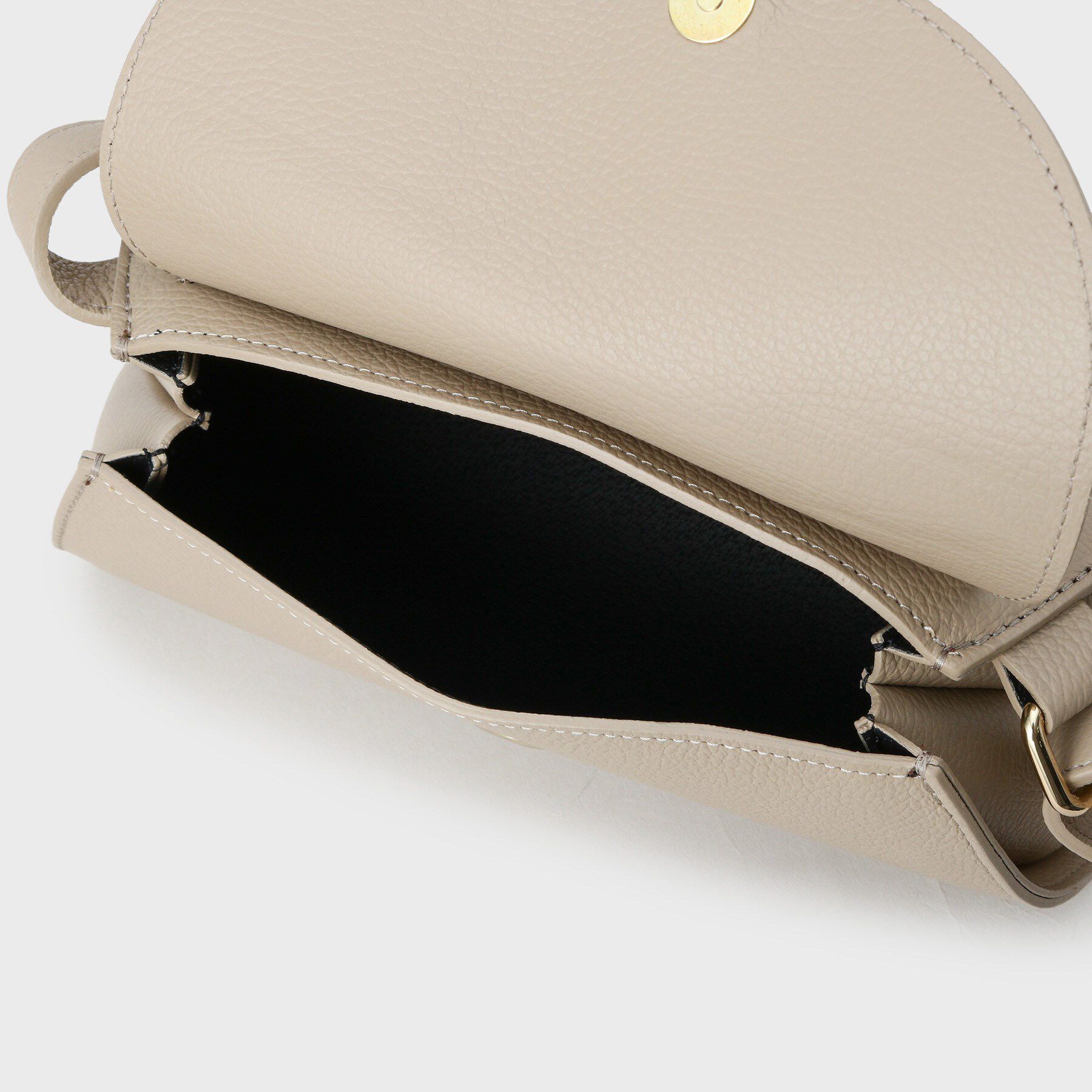 GALLEST「レザーフラップショルダーバッグ」|ショルダー・メッセンジャー|