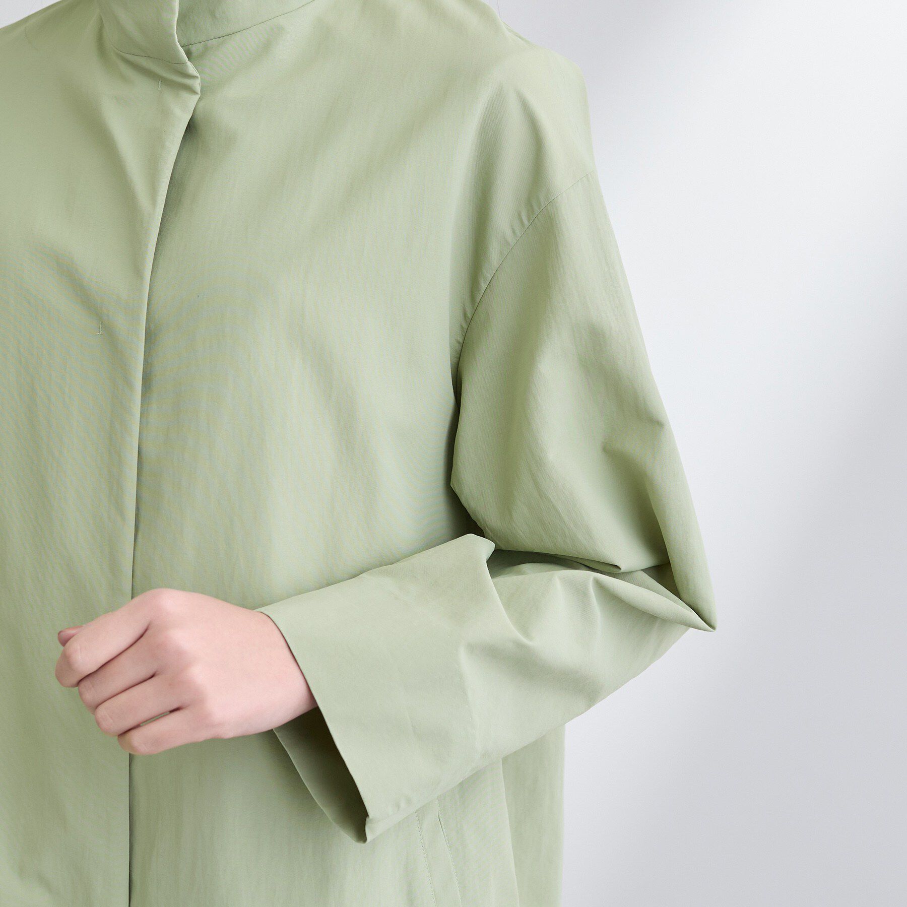 INDIVI「【撥水／軽量】ミニマル スタンドカラーコート」|その他|