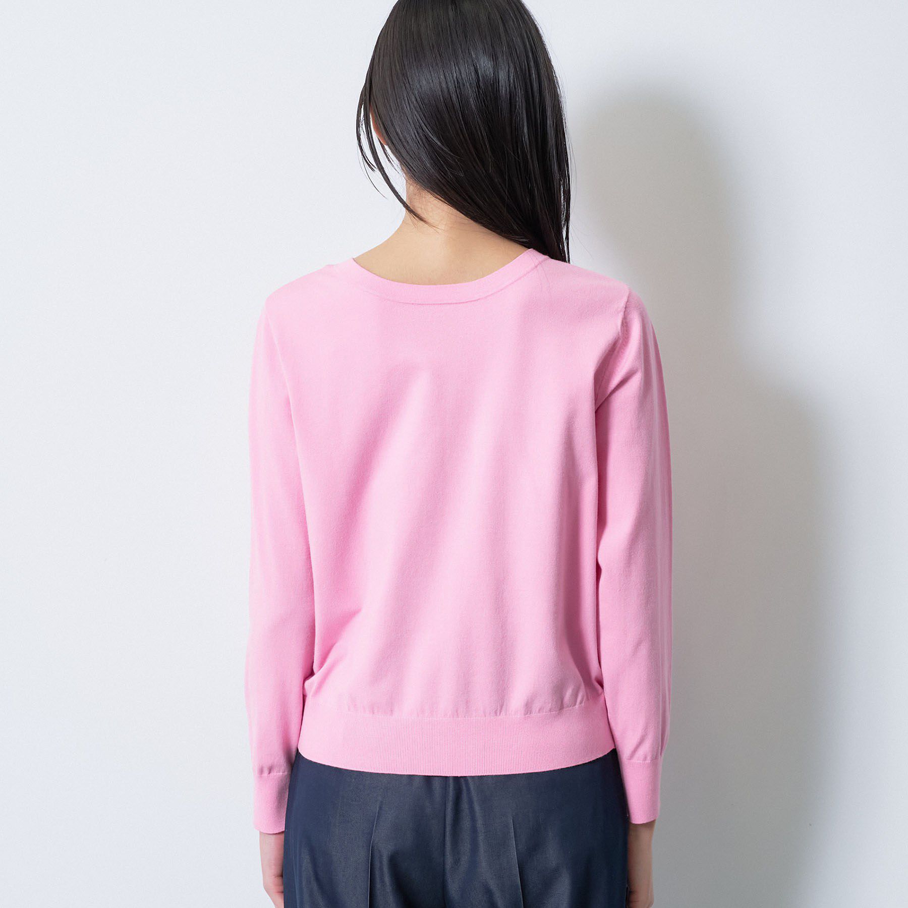 INDIVI「【洗える／アンサンブル可能】ドルマンスリーブニット」|ニット・セーター|